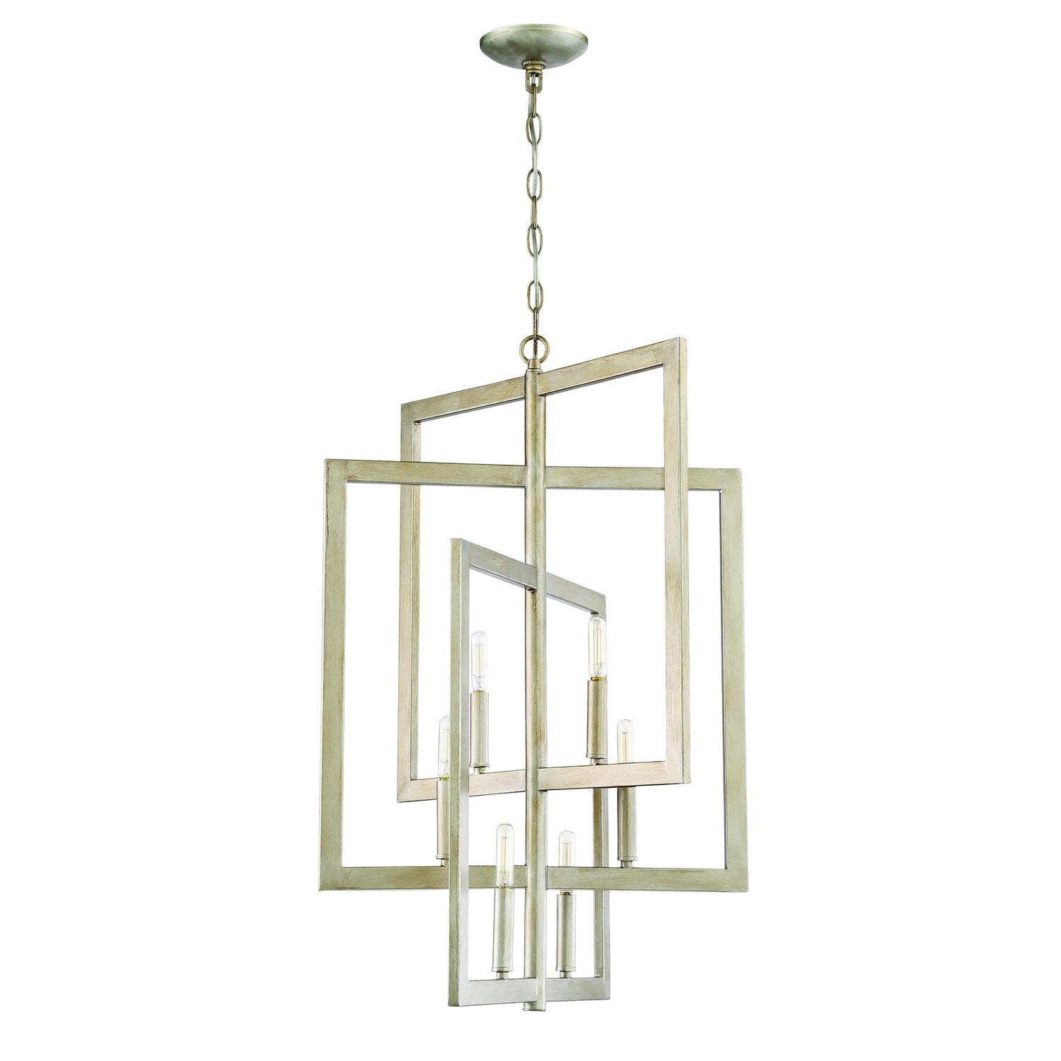 Craftmade - 44936-GT - Six Light Foyer Pendant - Portrait - Gold Twilight