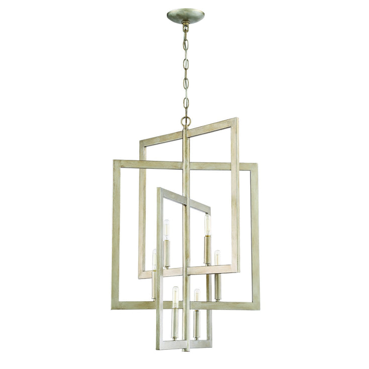 Craftmade - 44936-GT - Six Light Foyer Pendant - Portrait - Gold Twilight