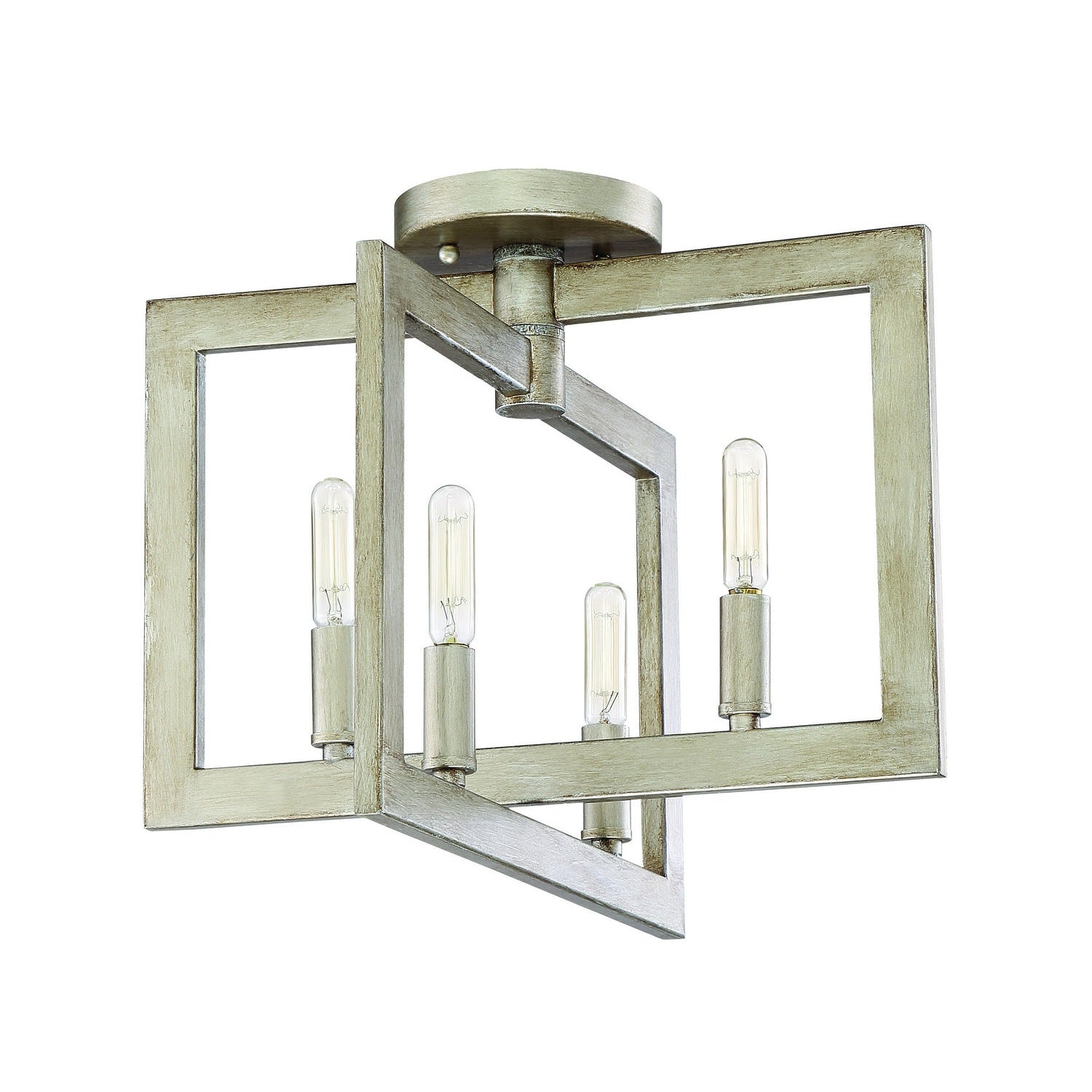 Craftmade - 44954-GT - Four Light Semi Flush Mount - Portrait - Gold Twilight