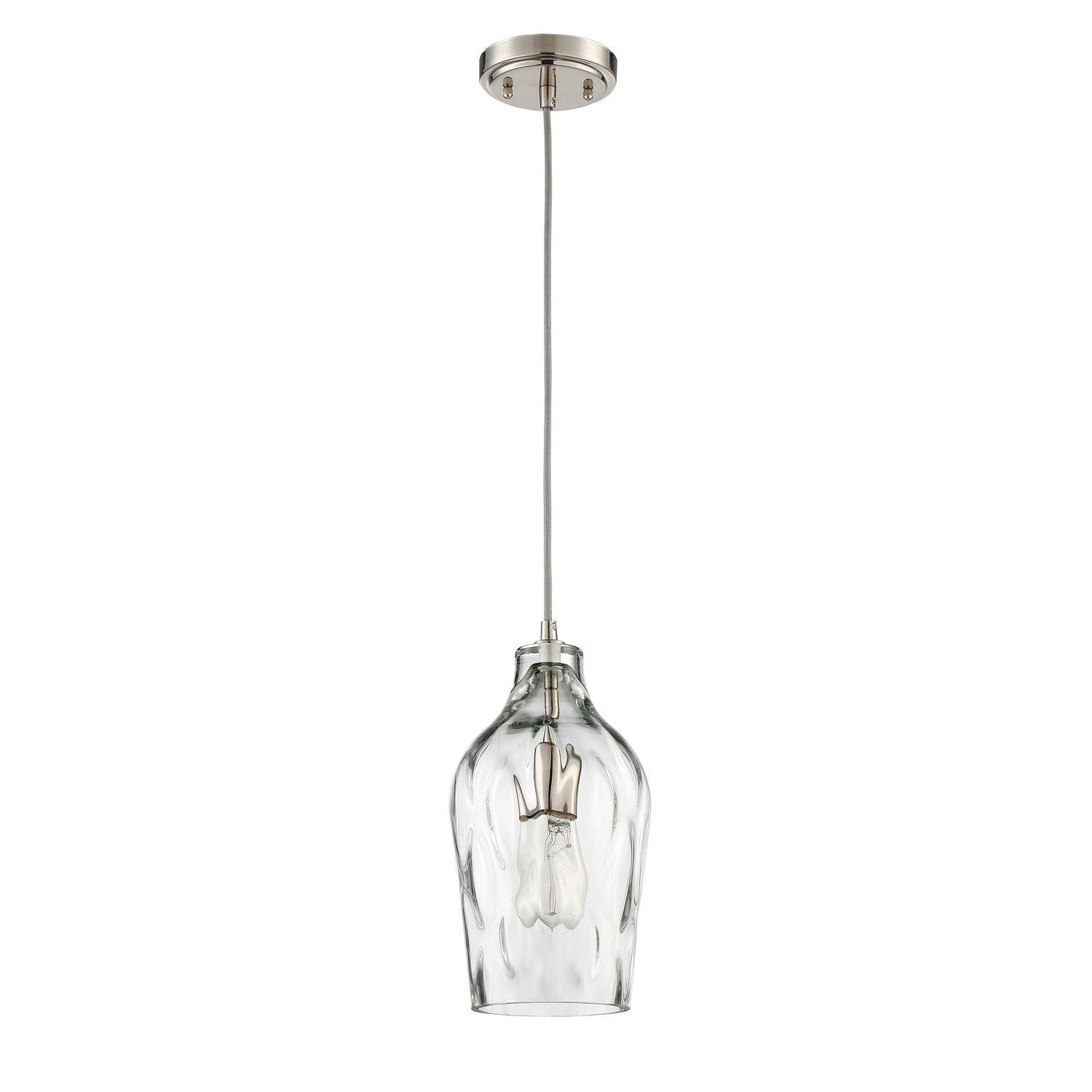 Craftmade - P725BNK1 - One Light Mini Pendant - Pendant - Brushed Polished Nickel