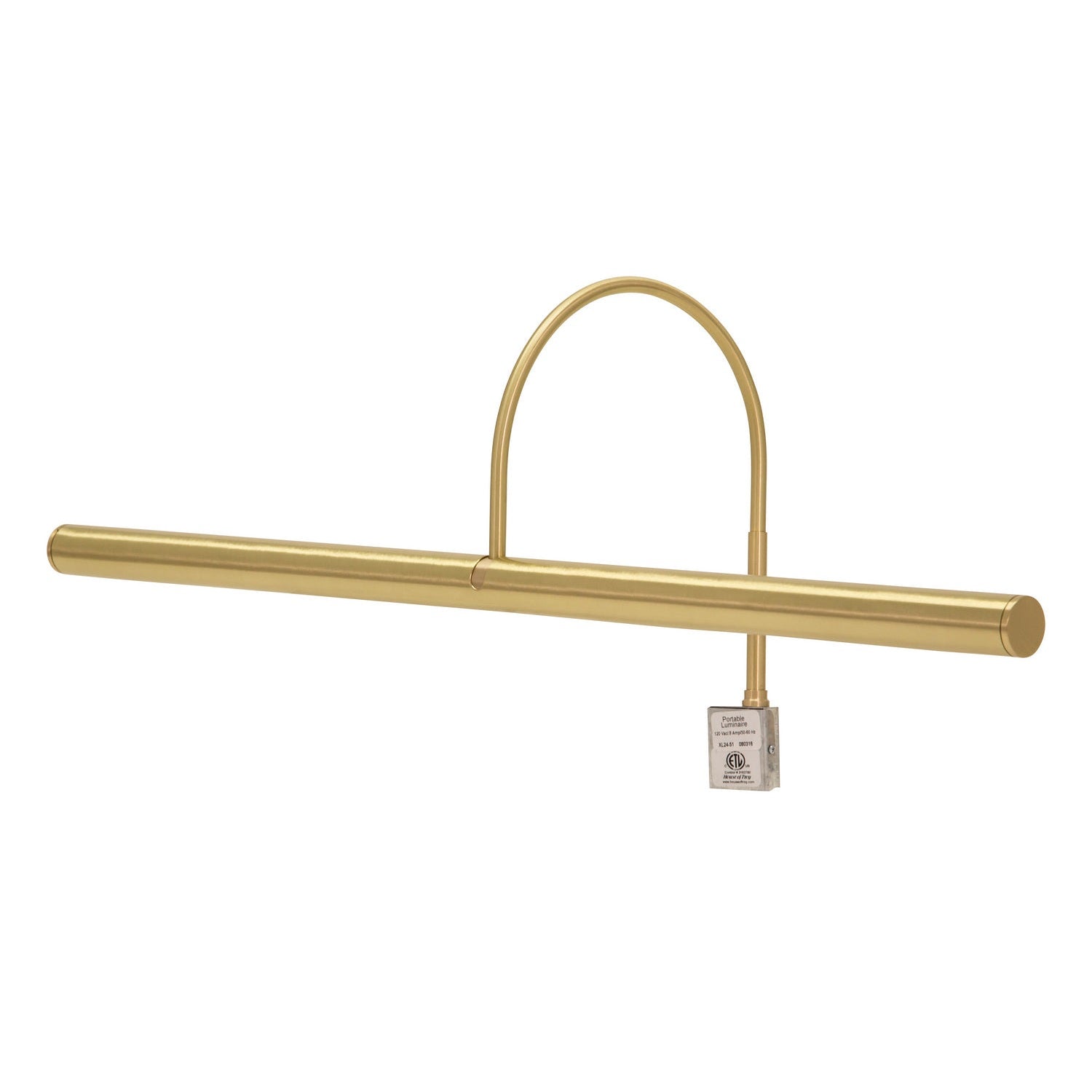 House of Troy - XL24-51 - Four Light Picture Light - Slim-line - Satin Brass