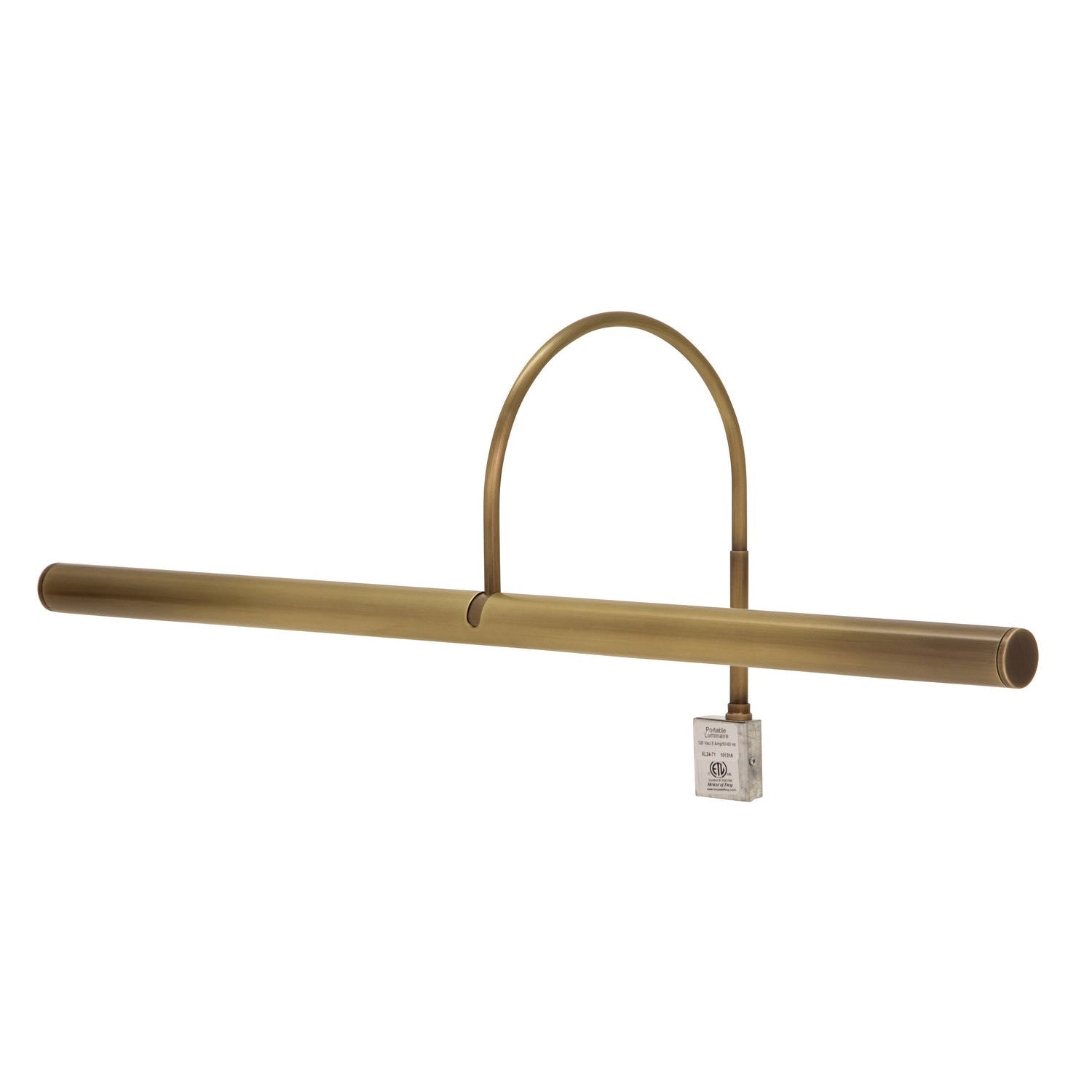 House of Troy - XL24-71 - Four Light Picture Light - Slim-line - Antique Brass