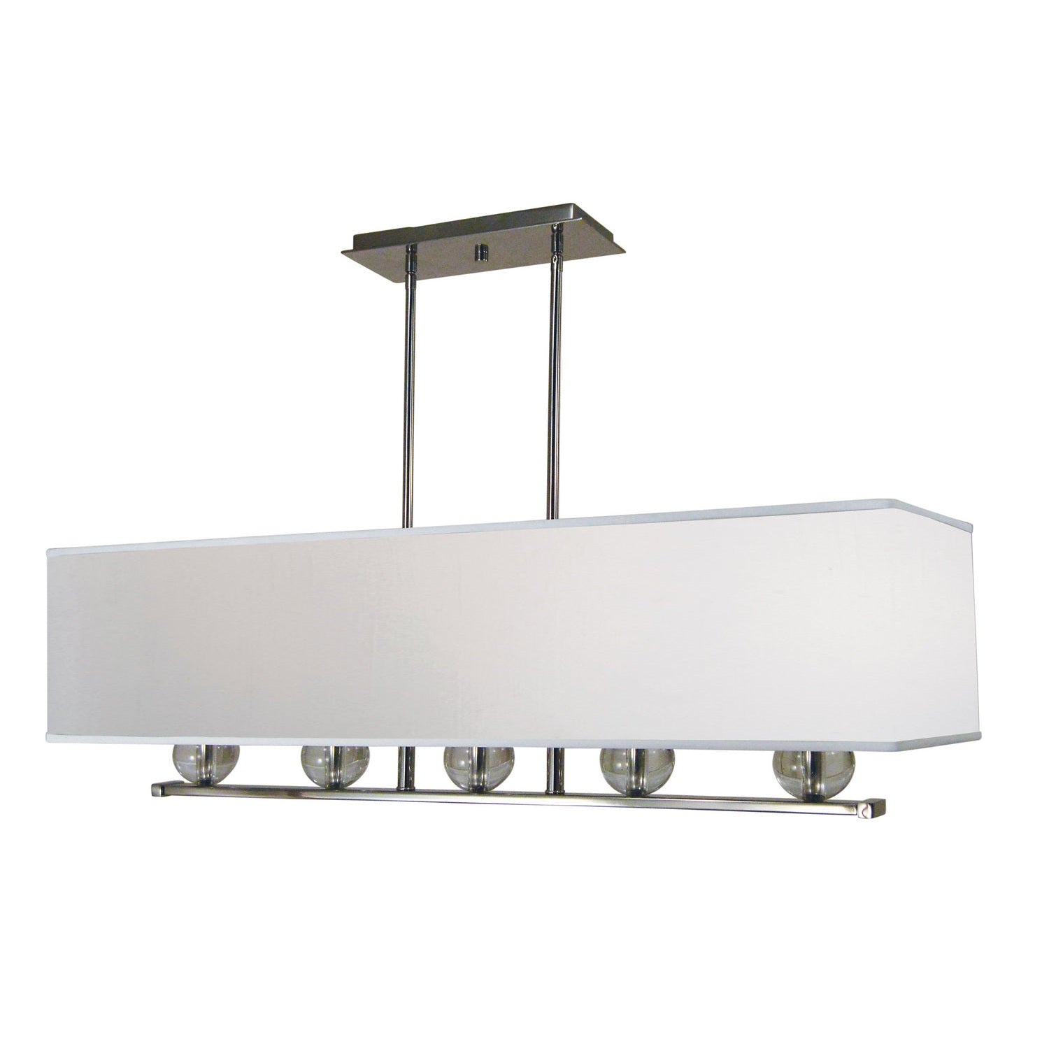 Framburg - 4995 PN - Five Light Chandelier - Glamour - Polished Nickel