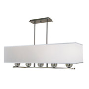 Framburg - 4995 PN - Five Light Chandelier - Glamour - Polished Nickel