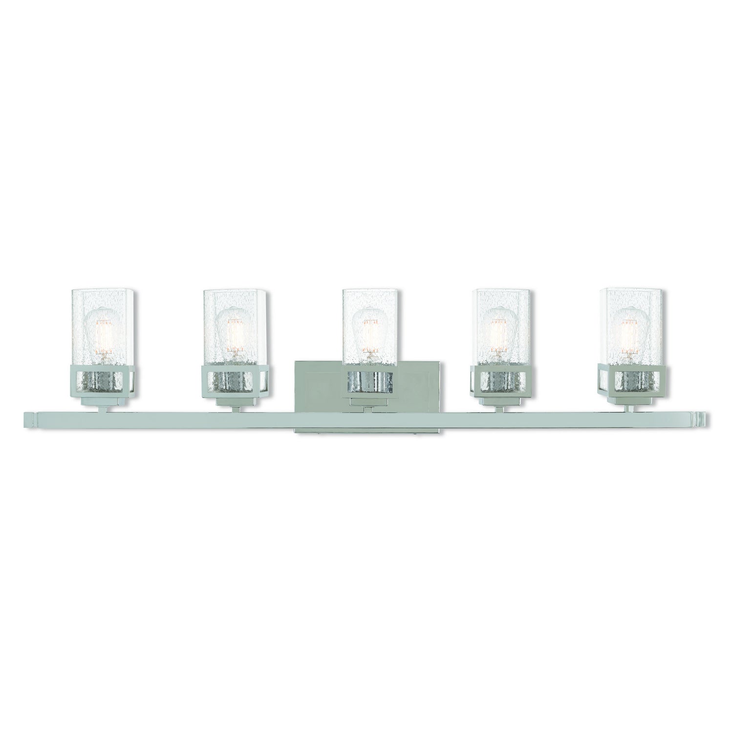Livex Lighting - 10155-05 - Five Light Bath Vanity - Harding - Polished Chrome