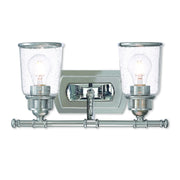 Livex Lighting - 10512-05 - Two Light Bath Vanity - Lawrenceville - Polished Chrome