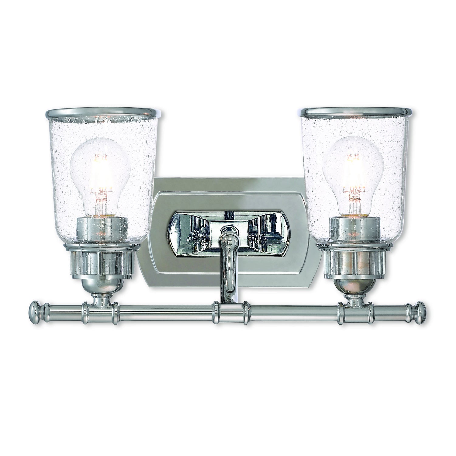 Livex Lighting - 10512-05 - Two Light Bath Vanity - Lawrenceville - Polished Chrome