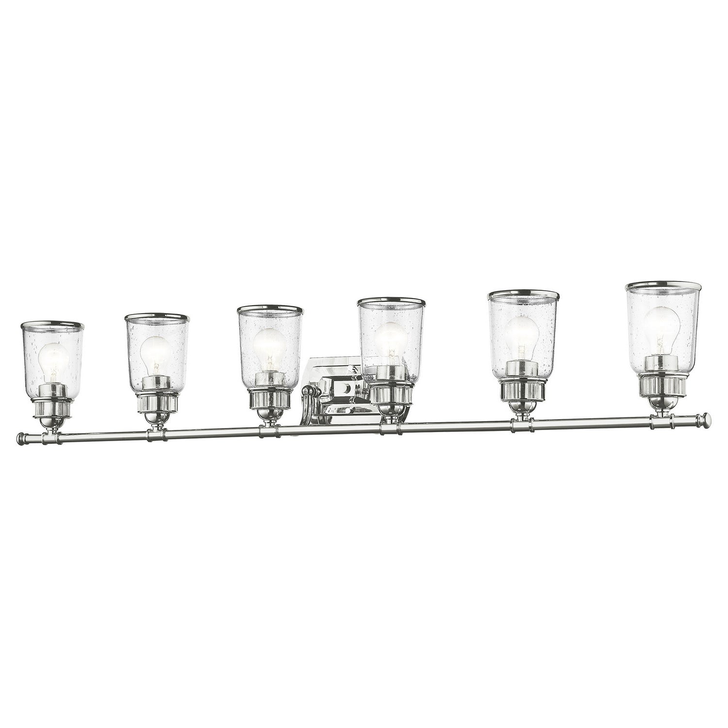 Livex Lighting - 10516-05 - Six Light Bath Vanity - Lawrenceville - Polished Chrome