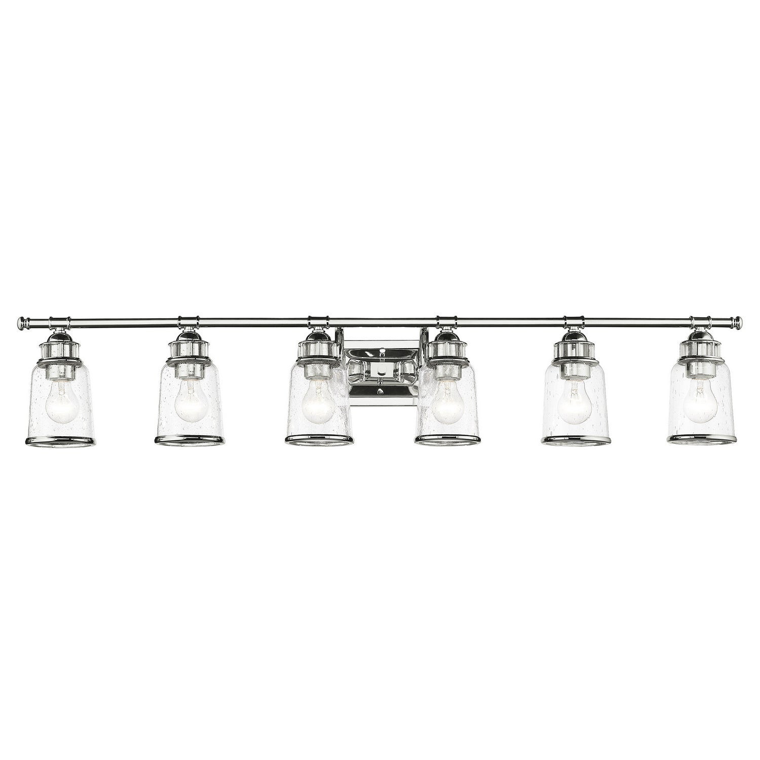 Livex Lighting - 10516-05 - Six Light Bath Vanity - Lawrenceville - Polished Chrome