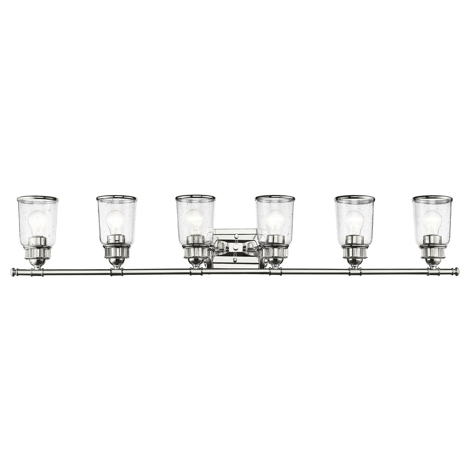 Livex Lighting - 10516-05 - Six Light Bath Vanity - Lawrenceville - Polished Chrome