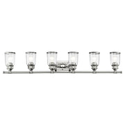 Livex Lighting - 10516-05 - Six Light Bath Vanity - Lawrenceville - Polished Chrome