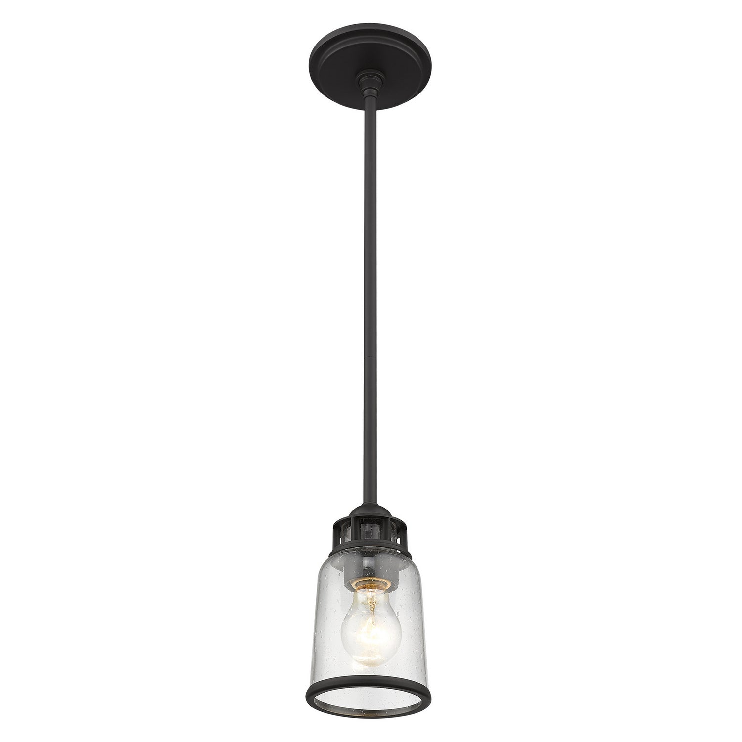 Livex Lighting - 40021-07 - One Light Mini Pendant - Lawrenceville - Bronze