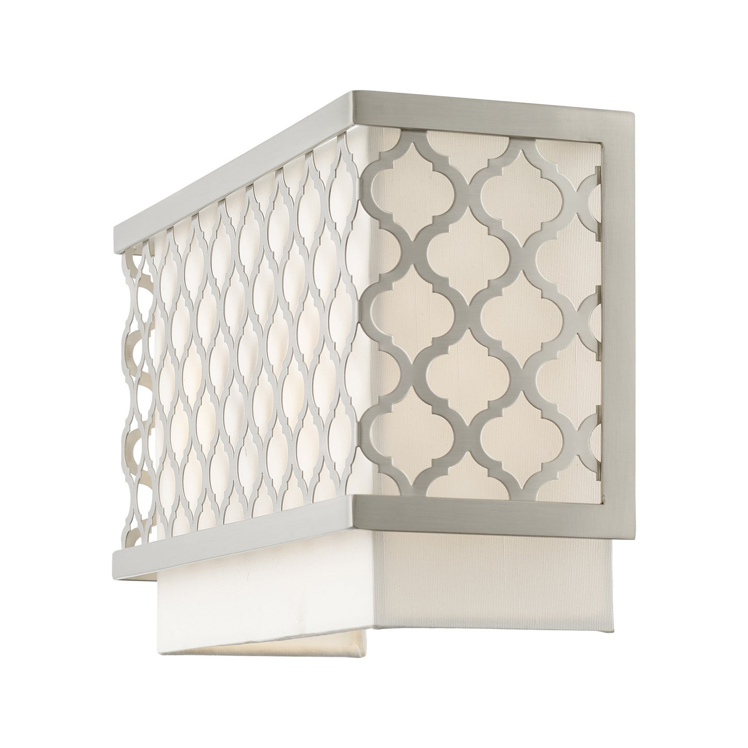Livex Lighting - 41102-91 - Two Light Wall Sconce - Arabesque - Brushed Nickel