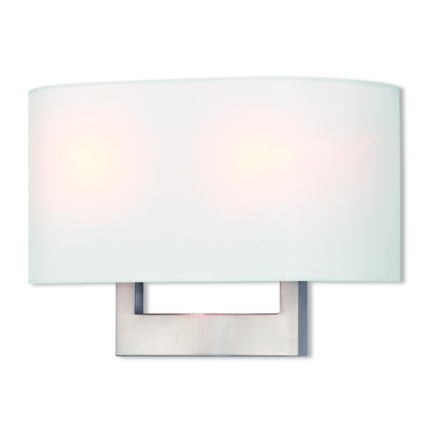 Livex Lighting - 42401-91 - Two Light Wall Sconce - ADA Wall Sconces - Brushed Nickel