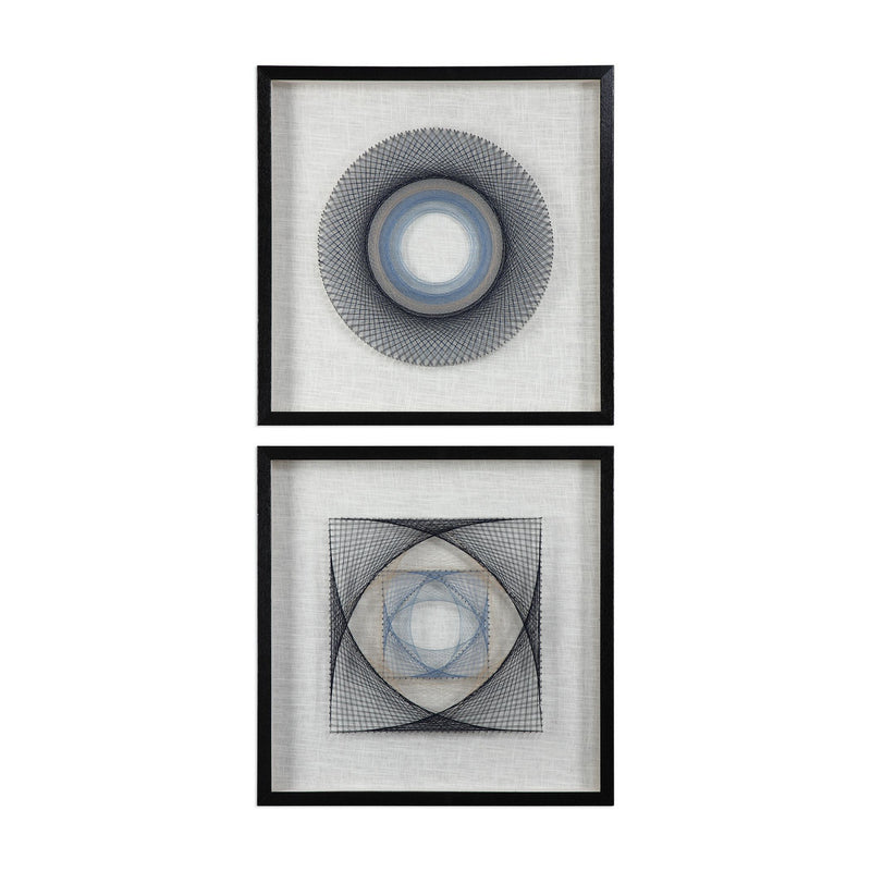 Uttermost - 04111 - Wall Art - String Duet - Black Pine