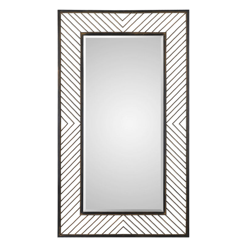 Uttermost - 09245 - Mirror - Karel - Rustic Bronze