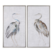 Uttermost - 35353 - Wall Art - Summer Birds - Hand Painted Canvas