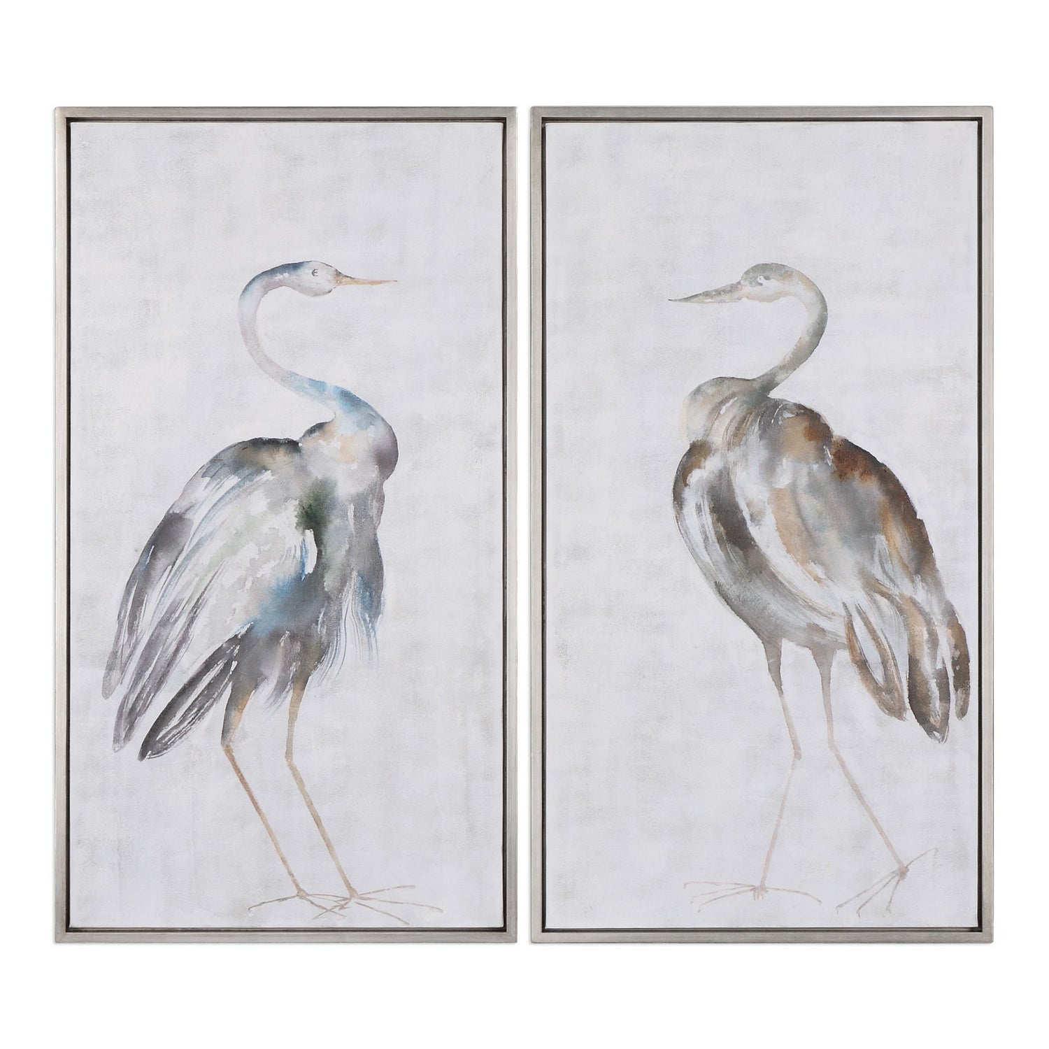 Uttermost - 35353 - Wall Art - Summer Birds - Hand Painted Canvas
