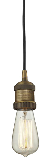 Innovations - 199-BB - One Light Cord Set - Franklin Restoration - Brushed Brass