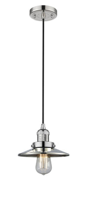 Innovations - 201C-PN-M1 - One Light Mini Pendant - Franklin Restoration - Polished Nickel