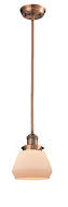 Innovations - 201S-AC-G171 - One Light Mini Pendant - Franklin Restoration - Antique Copper