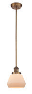 Innovations - 201S-BB-G171 - One Light Mini Pendant - Franklin Restoration - Brushed Brass