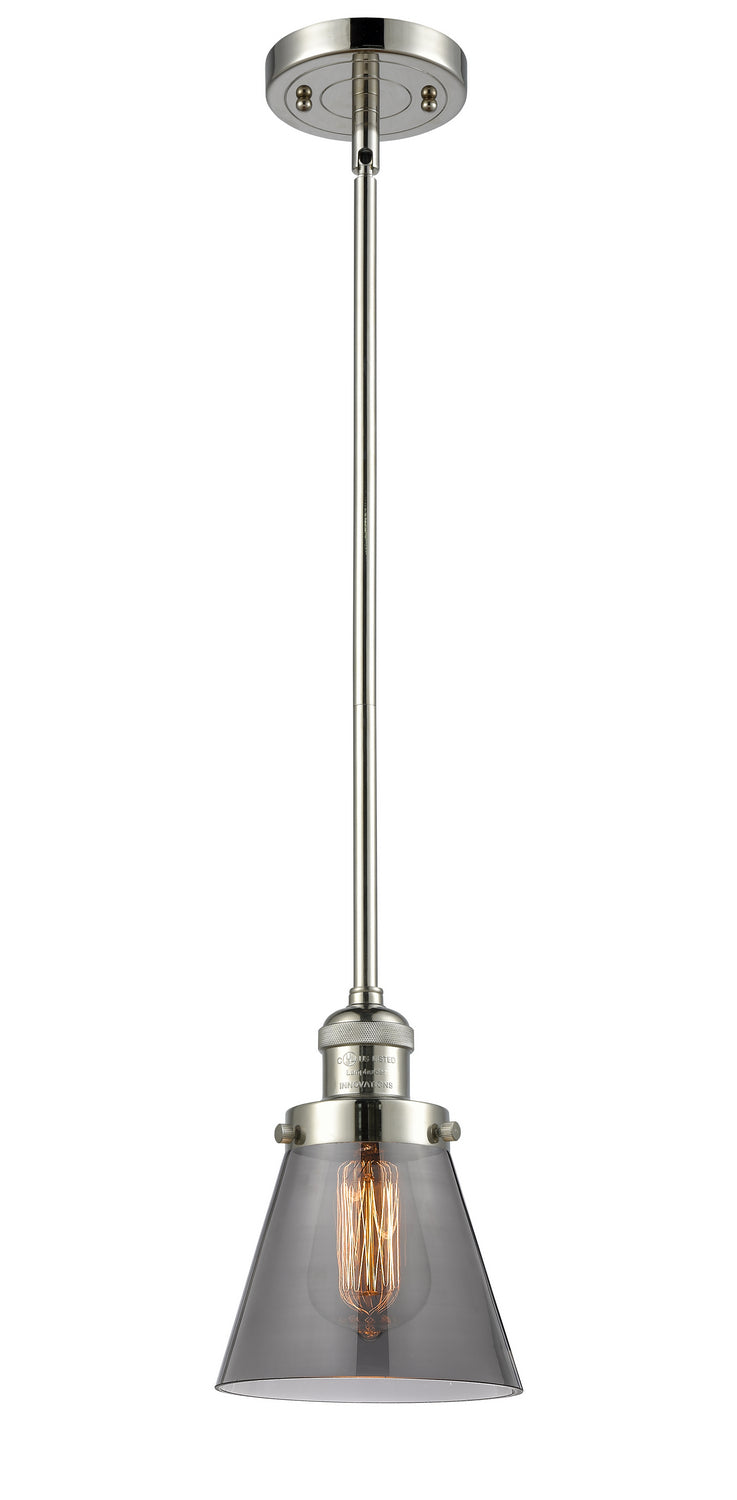 Innovations - 201S-PN-G63 - One Light Mini Pendant - Franklin Restoration - Polished Nickel