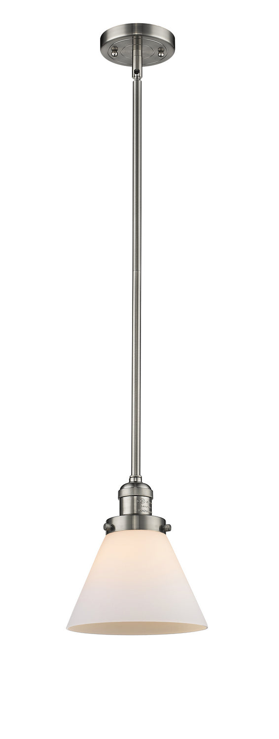 Innovations - 201S-SN-G41 - One Light Mini Pendant - Franklin Restoration - Brushed Satin Nickel