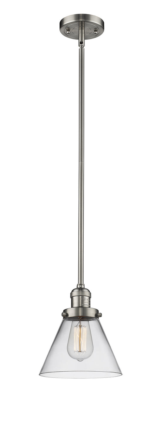 Innovations - 201S-SN-G42 - One Light Mini Pendant - Franklin Restoration - Brushed Satin Nickel