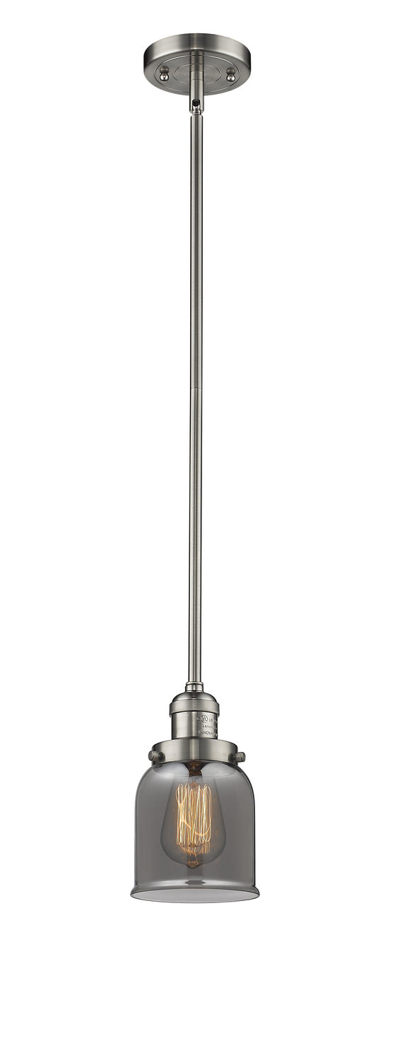 Innovations - 201S-SN-G53 - One Light Mini Pendant - Franklin Restoration - Brushed Satin Nickel