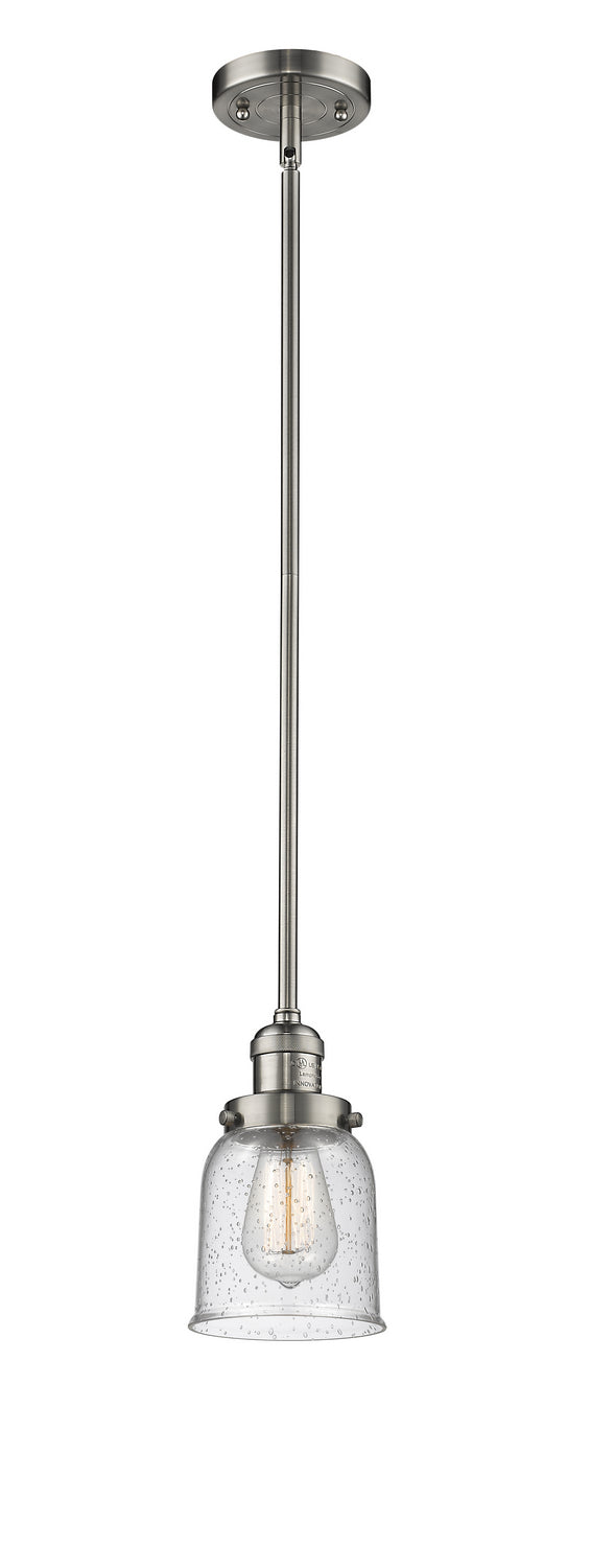 Innovations - 201S-SN-G54 - One Light Mini Pendant - Franklin Restoration - Brushed Satin Nickel