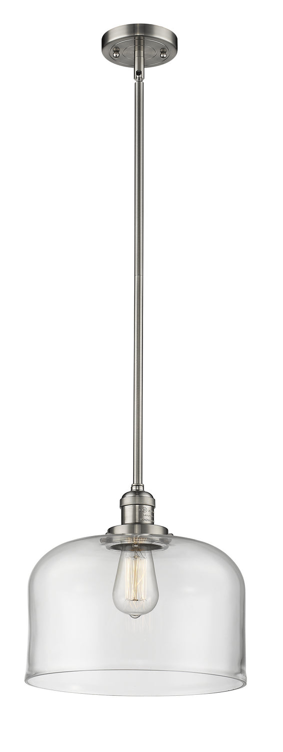 Innovations - 201S-SN-G72-L - One Light Mini Pendant - Franklin Restoration - Brushed Satin Nickel