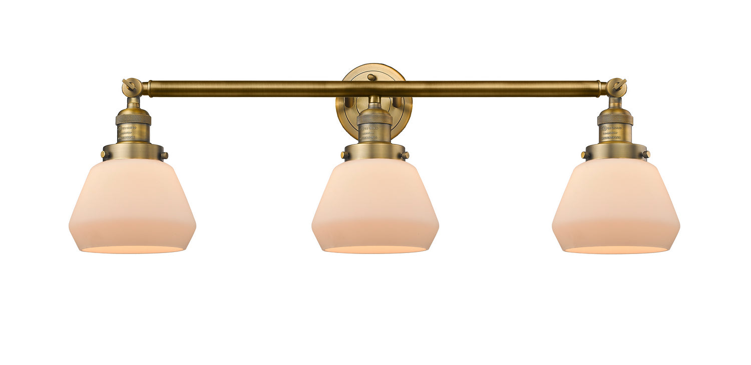 Innovations - 205-BB-G171 - Three Light Bath Vanity - Franklin Restoration - Brushed Brass