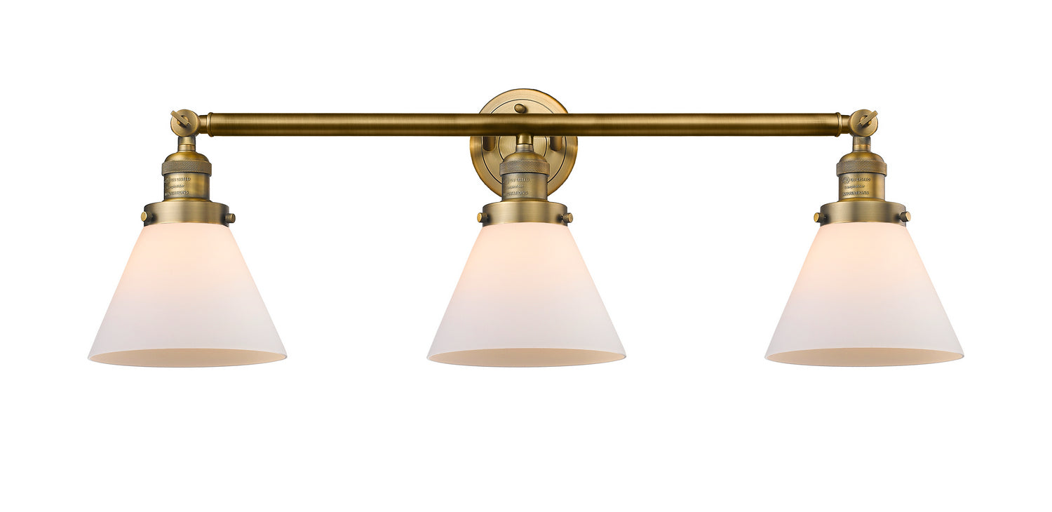 Innovations - 205-BB-G41 - Three Light Bath Vanity - Franklin Restoration - Brushed Brass