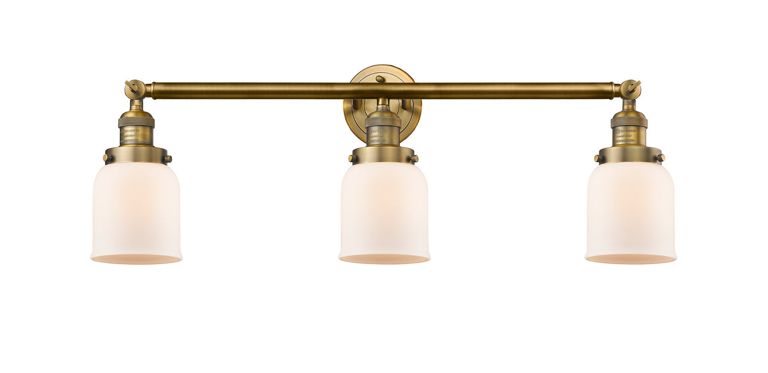 Innovations - 205-BB-G51 - Three Light Bath Vanity - Franklin Restoration - Brushed Brass