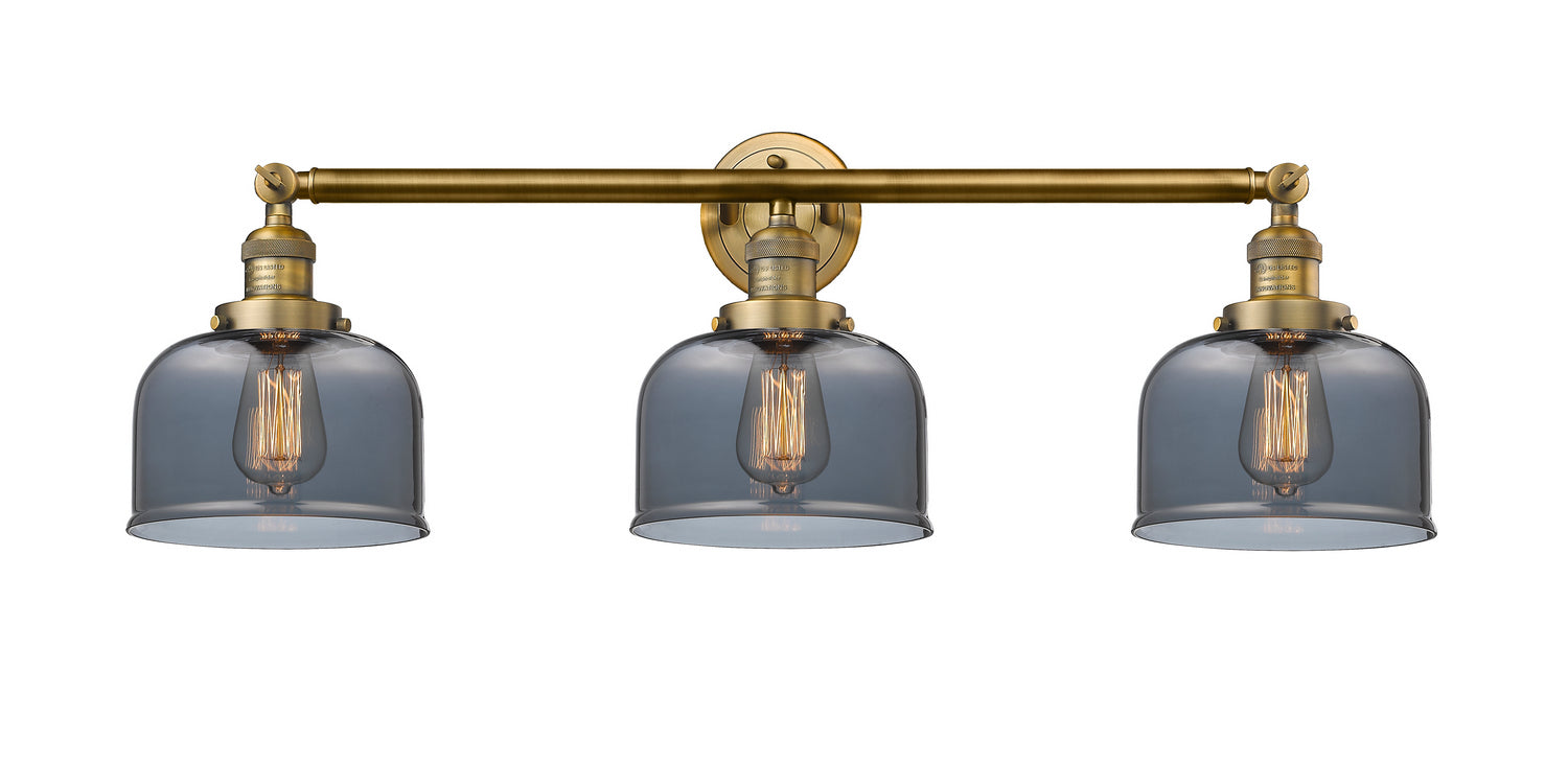 Innovations - 205-BB-G73 - Three Light Bath Vanity - Franklin Restoration - Brushed Brass