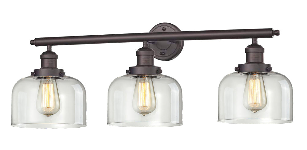 Innovations - 205-OB-G72 - Three Light Bath Vanity - Franklin Restoration - Oil Rubbed Bronze