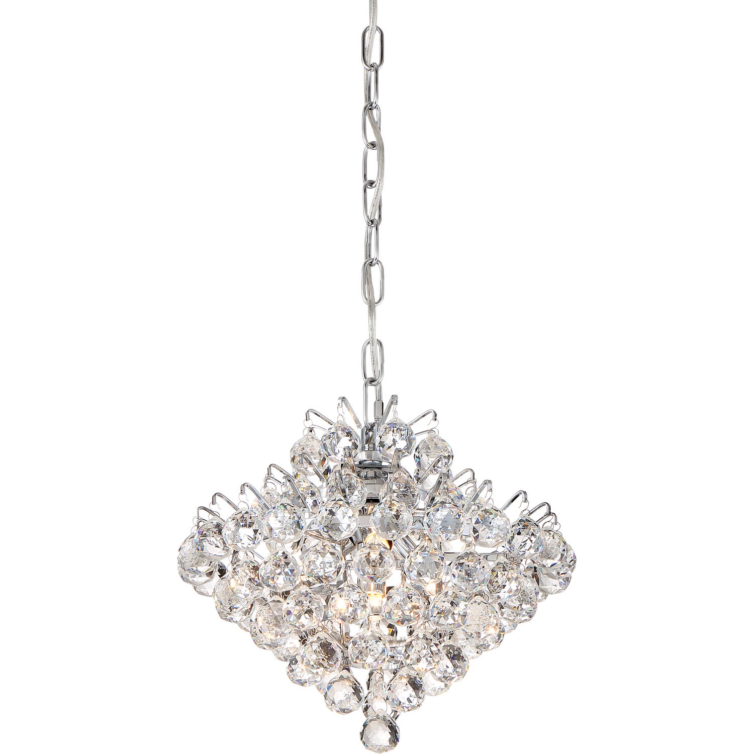 Quoizel - BRX1512C - Four Light Mini Pendant - Bordeaux - Polished Chrome