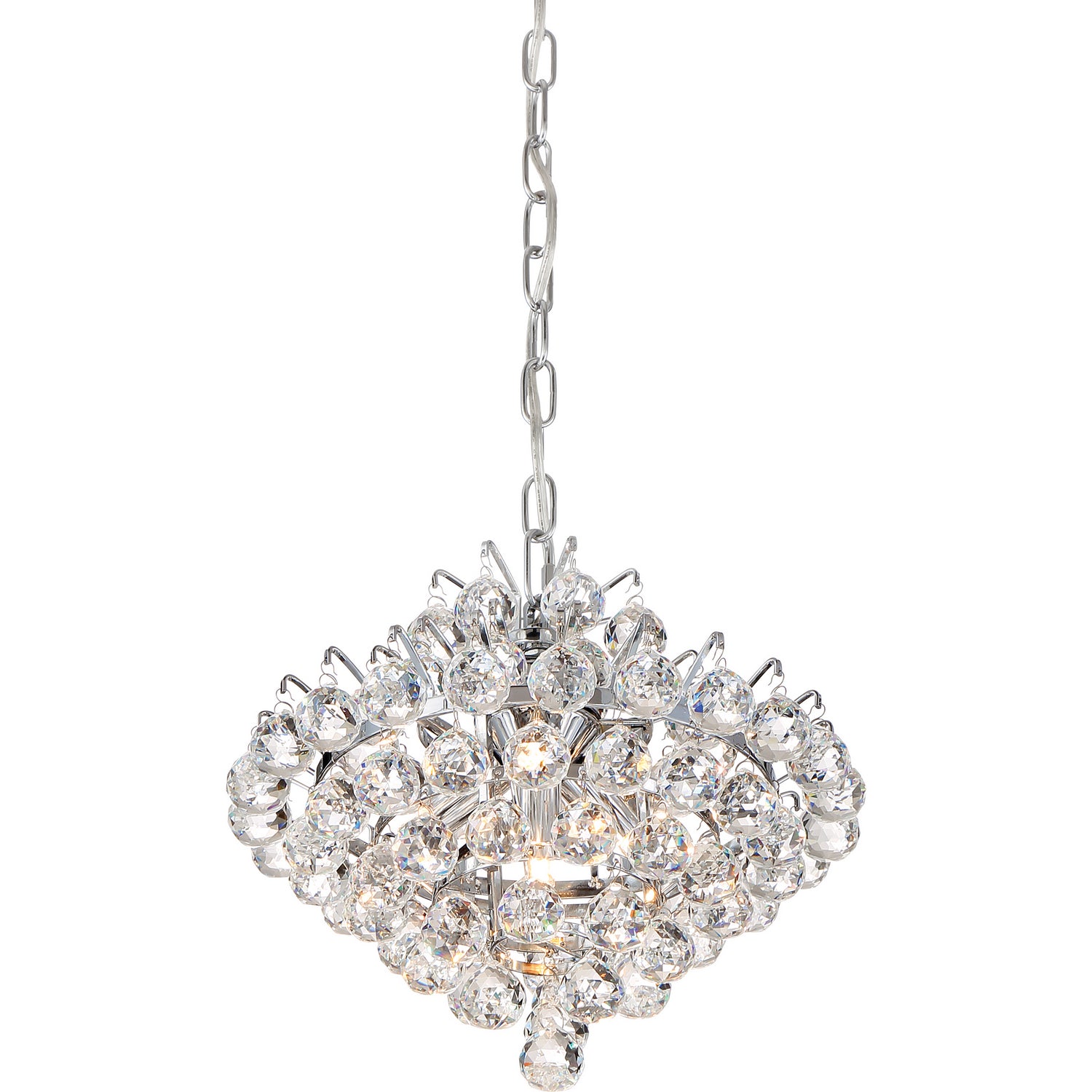 Quoizel - BRX1512C - Four Light Mini Pendant - Bordeaux - Polished Chrome