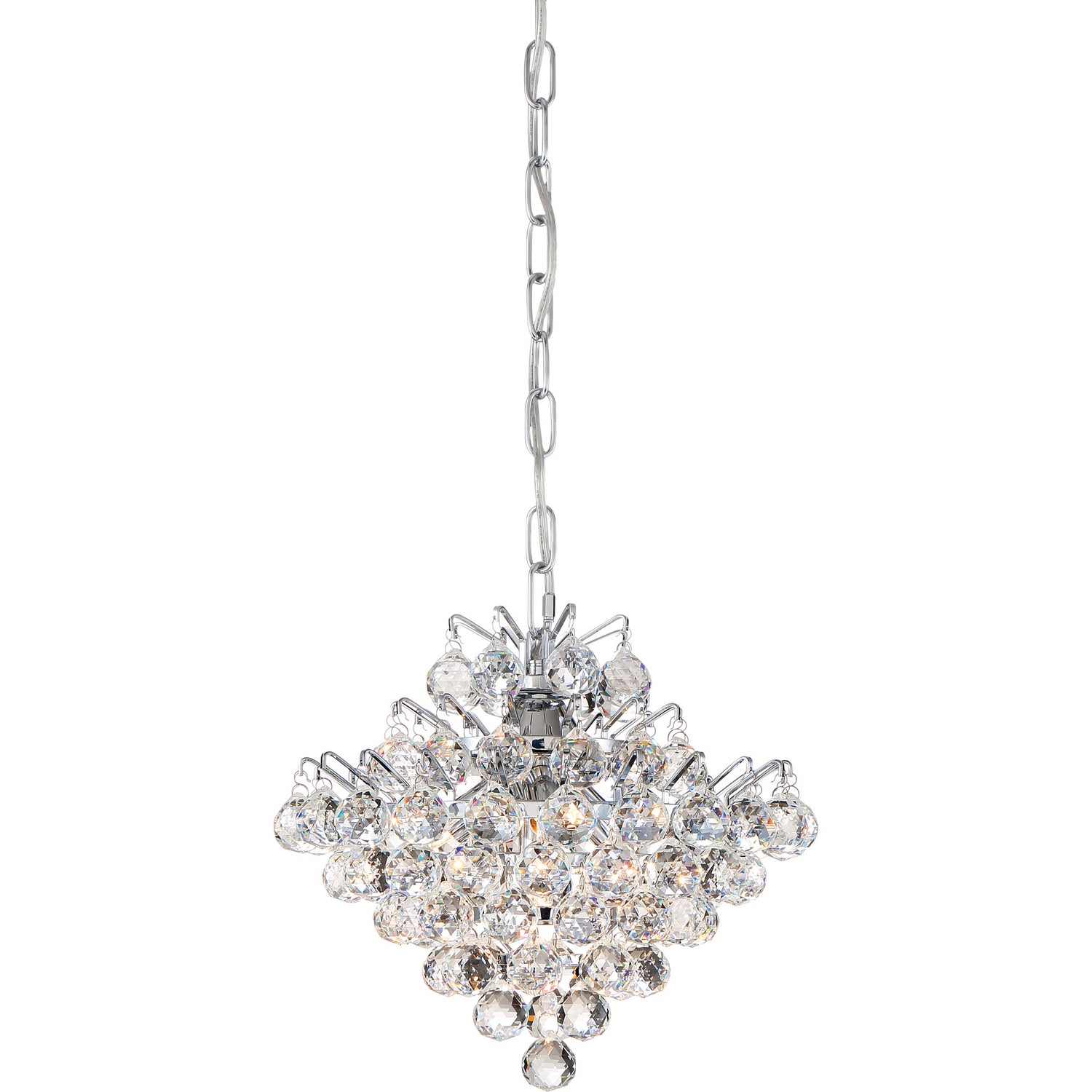 Quoizel - BRX1512C - Four Light Mini Pendant - Bordeaux - Polished Chrome