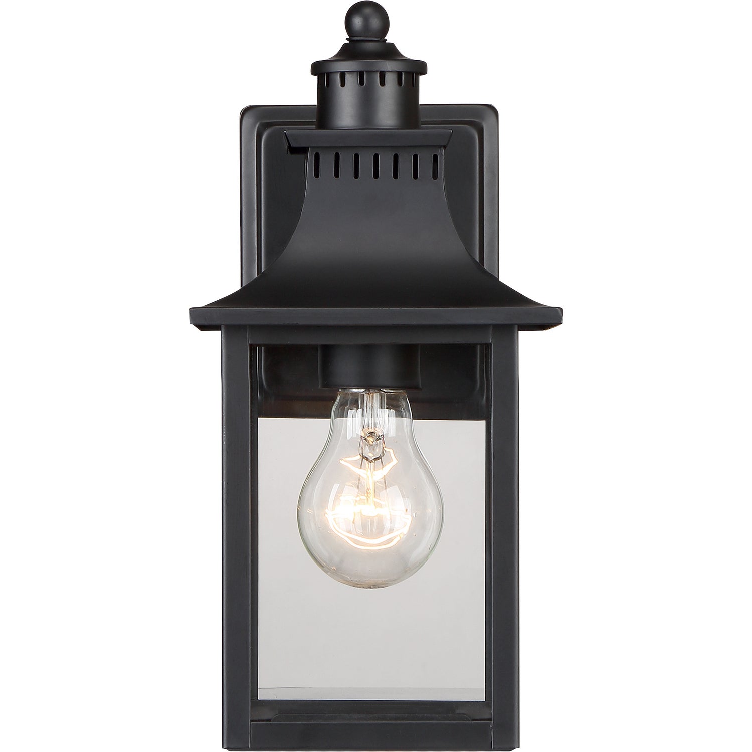 Quoizel - CCR8406K - One Light Outdoor Wall Lantern - Chancellor - Mystic Black