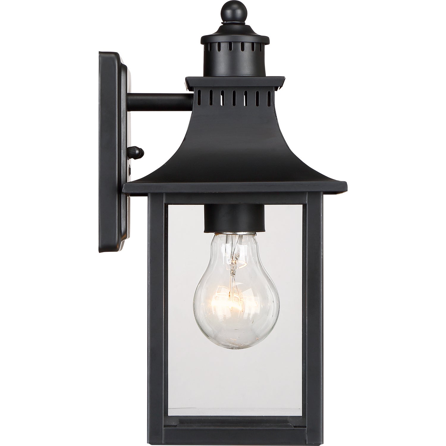 Quoizel - CCR8406K - One Light Outdoor Wall Lantern - Chancellor - Mystic Black