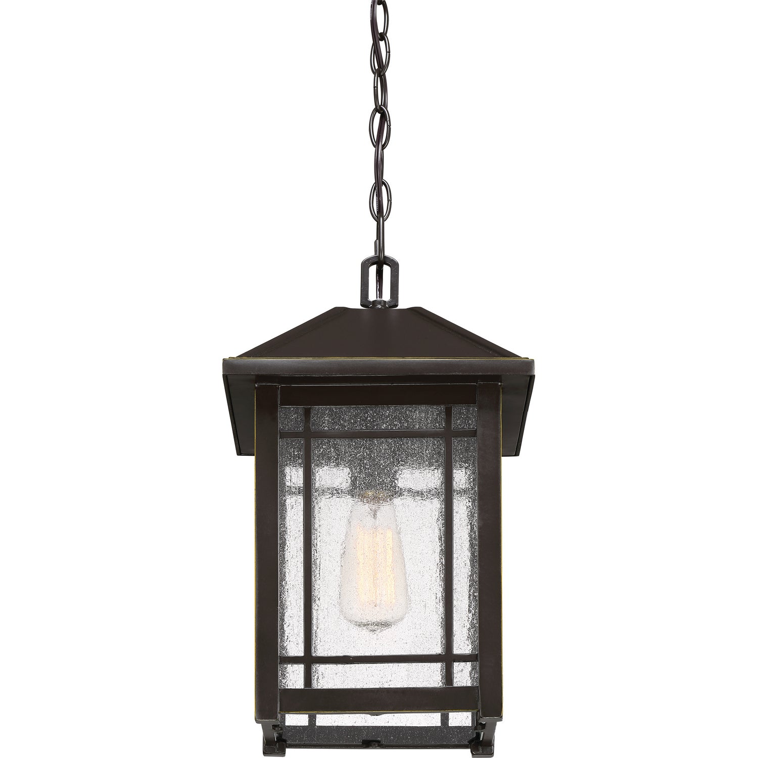 Quoizel - CPT1910PN - One Light Outdoor Hanging Lantern - Cedar Point - Palladian Bronze