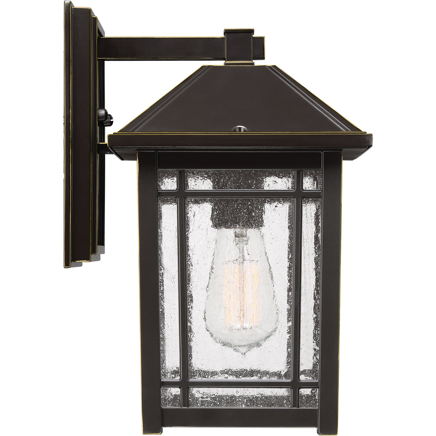 Quoizel - CPT8408PN - One Light Outdoor Wall Lantern - Cedar Point - Palladian Bronze