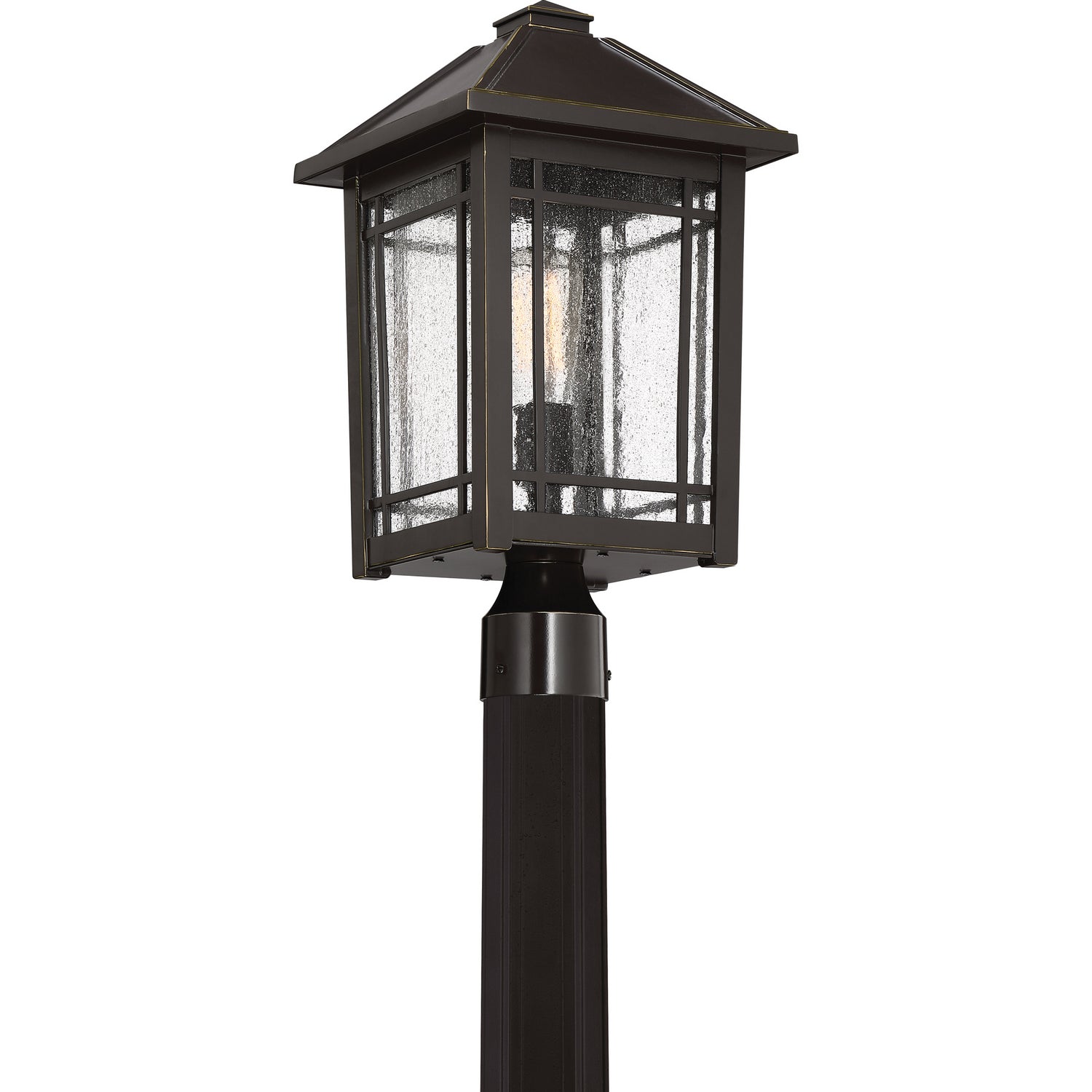 Quoizel - CPT9010PN - One Light Outdoor Post Mount - Cedar Point - Palladian Bronze