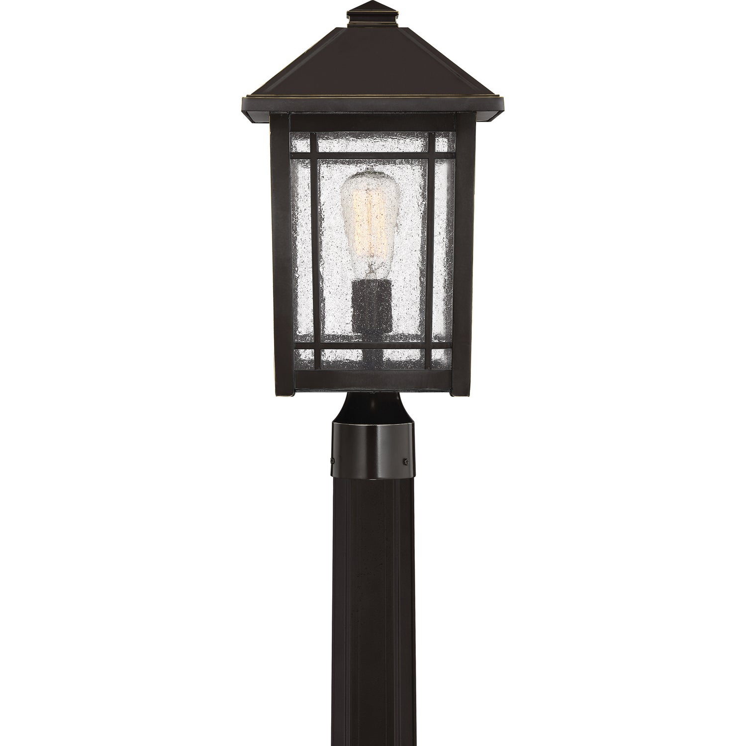 Quoizel - CPT9010PN - One Light Outdoor Post Mount - Cedar Point - Palladian Bronze