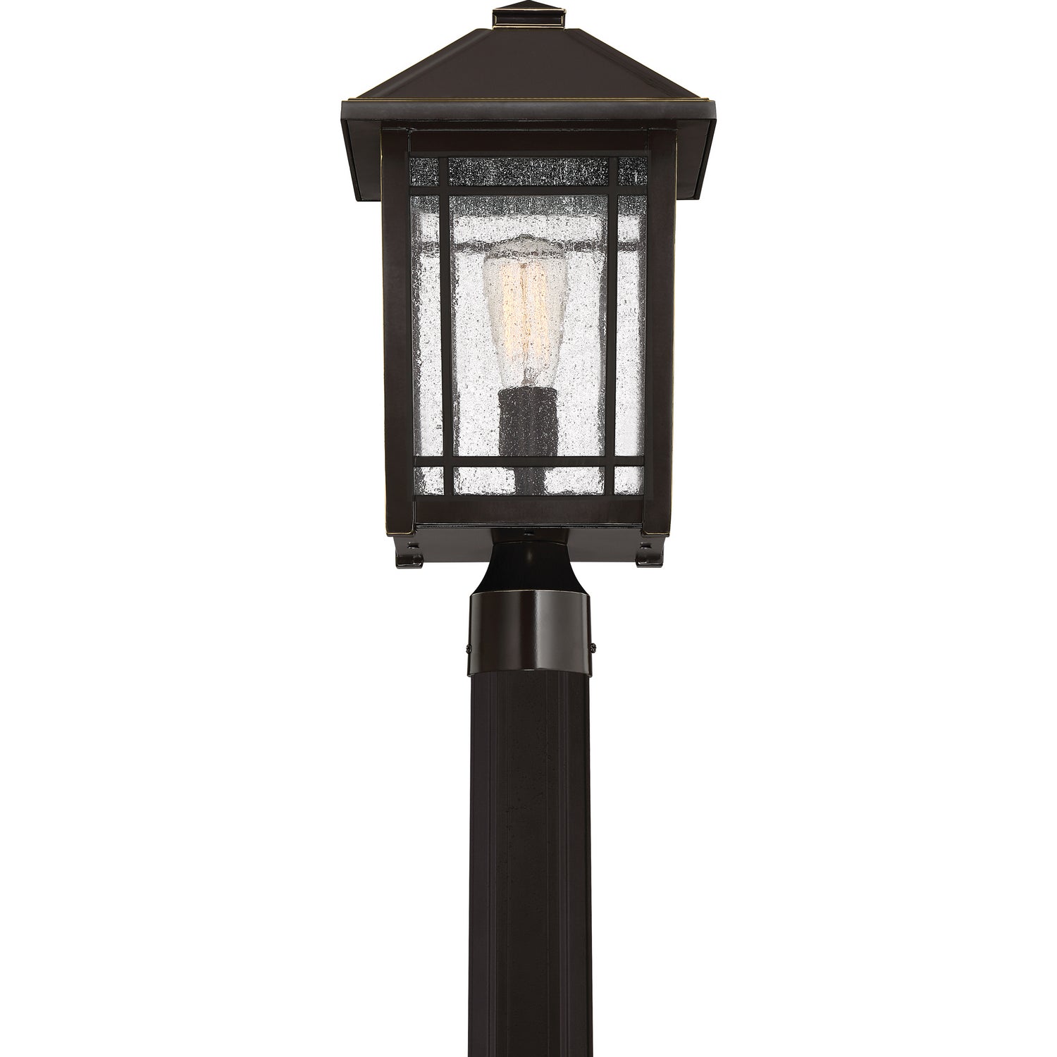 Quoizel - CPT9010PN - One Light Outdoor Post Mount - Cedar Point - Palladian Bronze