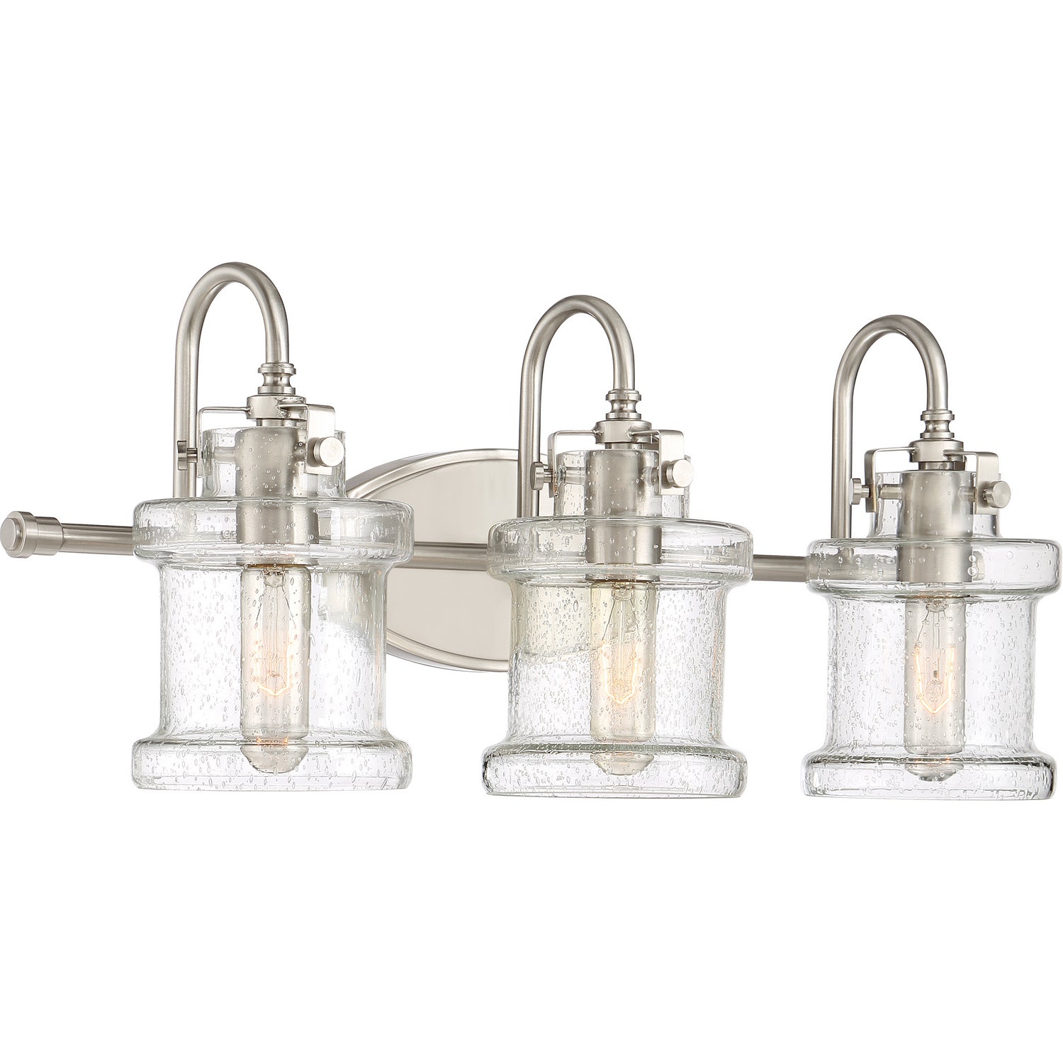 Quoizel - DNY8603BN - Three Light Bath Fixture - Danbury - Brushed Nickel