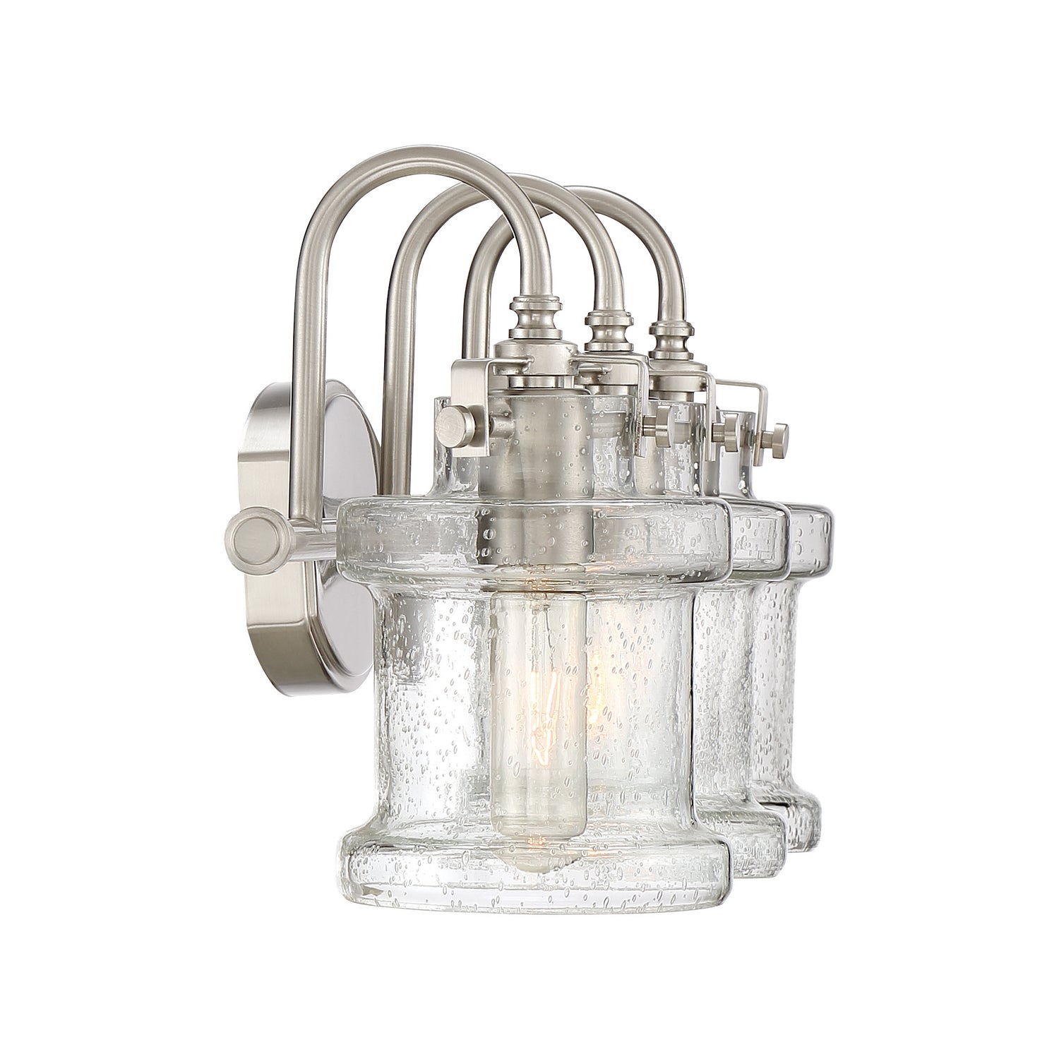 Quoizel - DNY8603BN - Three Light Bath Fixture - Danbury - Brushed Nickel