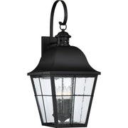 Quoizel - MHE8412K - Four Light Outdoor Wall Lantern - Millhouse - Mystic Black